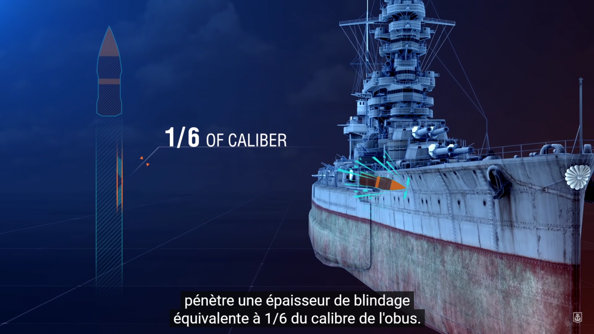 Les obus (HE) dans World of Warships! | World AppGaming