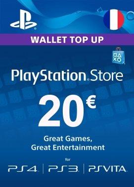 Carte Playstation Network - 20€ (France) (FR)