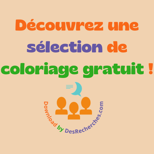 Une sélection de coloriage gratuit | Blog by DesRecherches.com