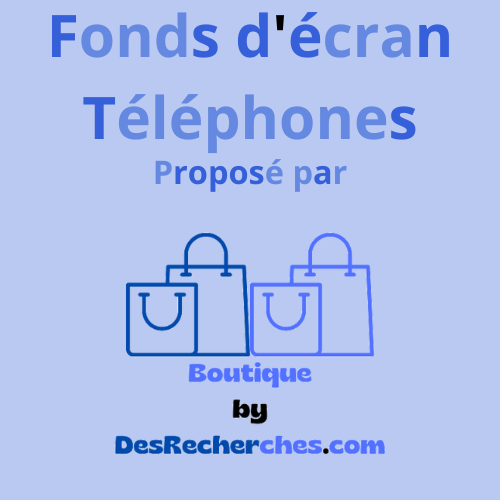 Logo - Fonds d'écran Téléphones - Boutique by DesRecherches.com
