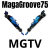 Logo officiel - MagaGroove75  2022-... - Mode transparence