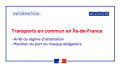 Transports en Île-de-France : arrêt du régime d’attestation, maintien du port du masque obligatoire