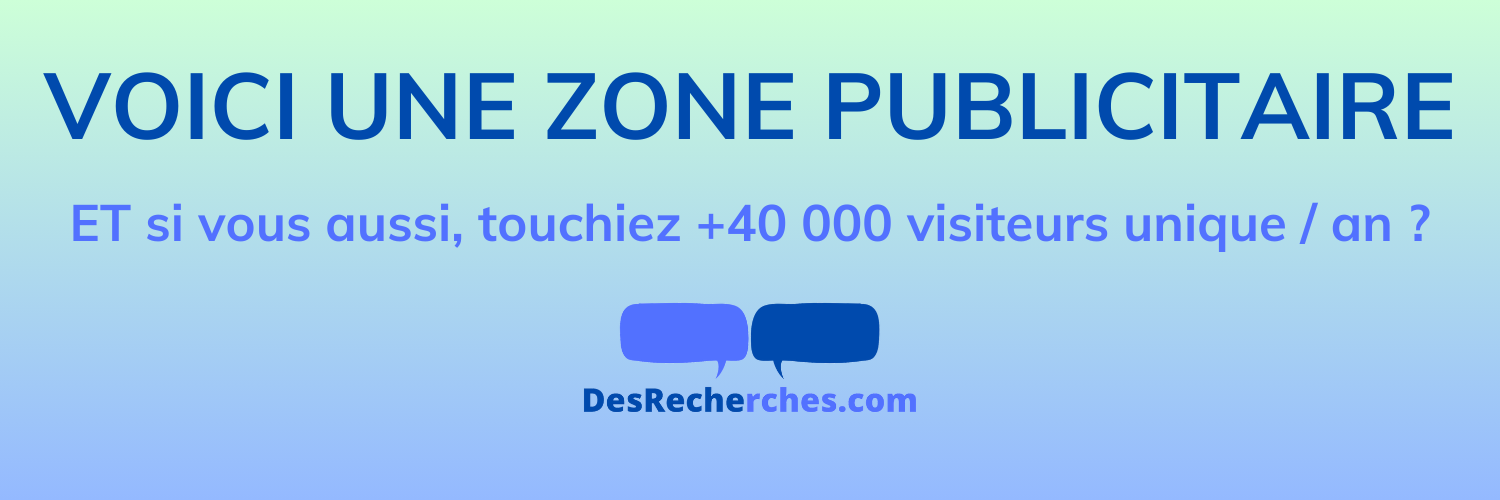 Voici une zone publicitaire